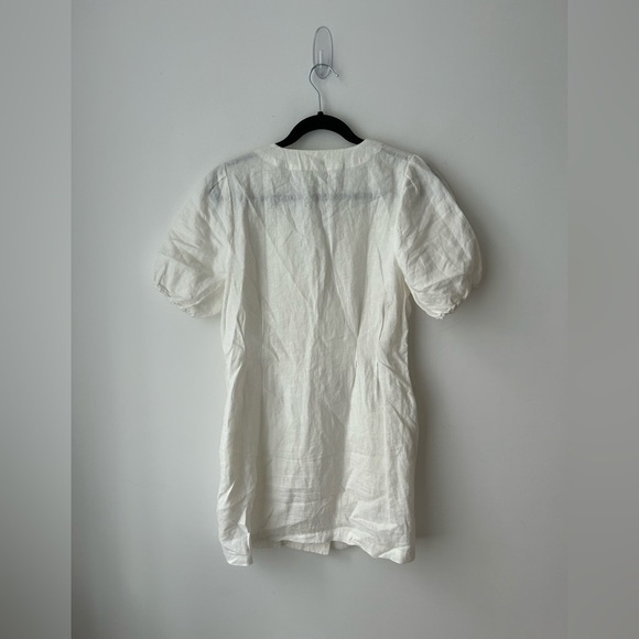 Aritzia Wilfred linen white mini dress - Picture 11 of 12
